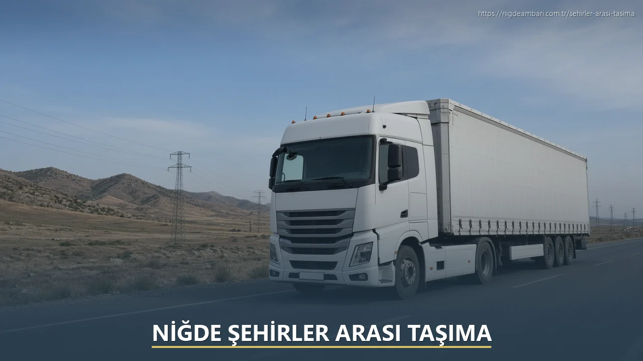 Niğde Tekstil Ürün Taşıma Teslim