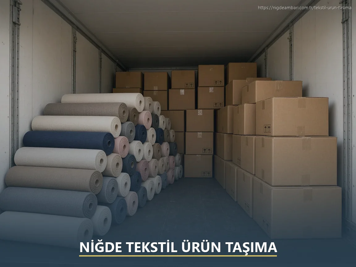 Niğde Tekstil Ürün Taşıma